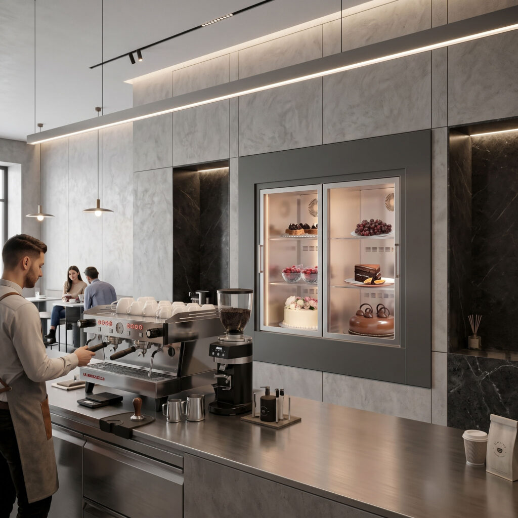 kleiner Feinkostkühlschrank Della Marta